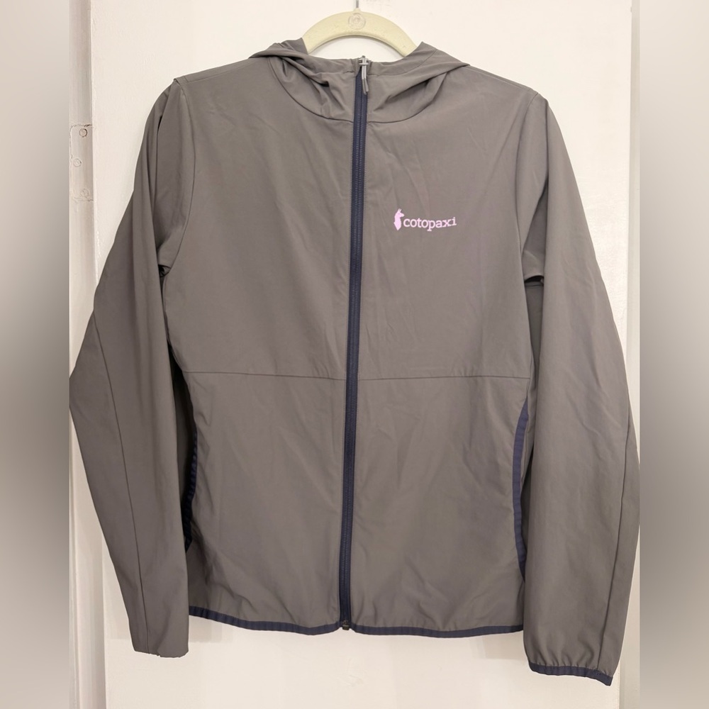 Cotopaxi Vuelta Performance Windbreaker Jacket Cinder Grey Size Small - Picture 3 of 10
